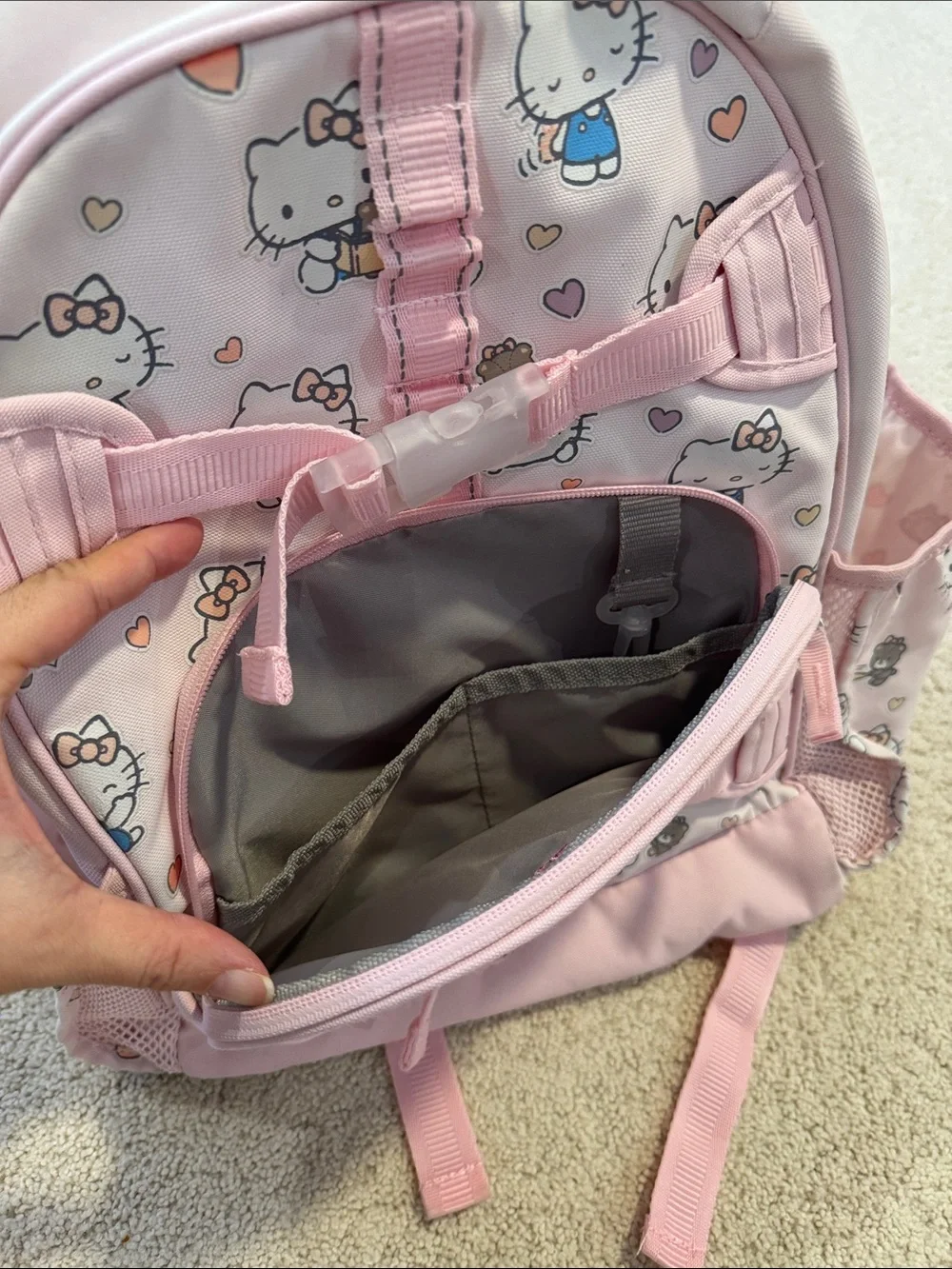 Pottery Barn Kids Aubrey Backpack & Lunch Bag Set - Hello Kitty Print